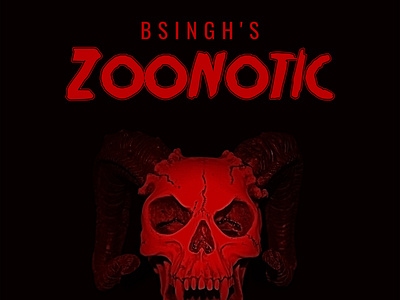 Artwork design for my first single "Zoonotic"