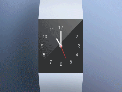 wow! iWatch?! camera clock date design gif ios iwatch ui