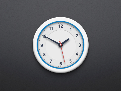 Clock by ShenQ on Dribbble