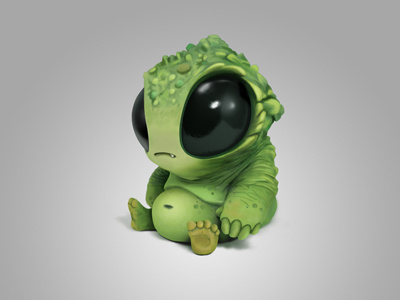 Outer space pets cute extraterrestrial monster pet shenq