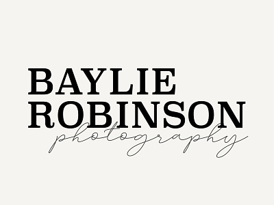 Bailey Robinson Photography Logo