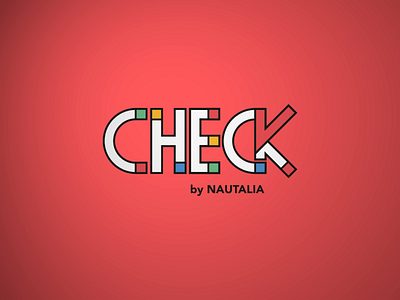 CHECK by Nautalia | Logo Animation 2d 3d brand festival logo logo animation logotype motion motion graphics travel