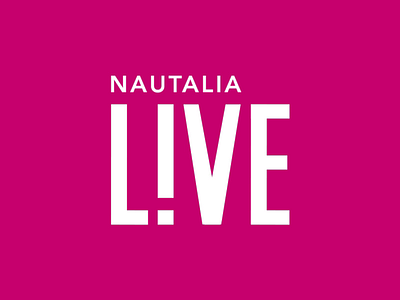 NAUTALIA LIVE | Logo Animation 2d animation fest live logo logo animation logotype motion motion design motion graphics
