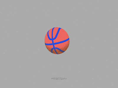 BOUNCING BALL 2d ae after effect animation ball basketball bounce bouncing ball cartoon design gif graphics ilustration loop motion texture