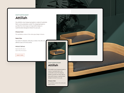 Feniska Web 3d render layout ui ui design web design webflow