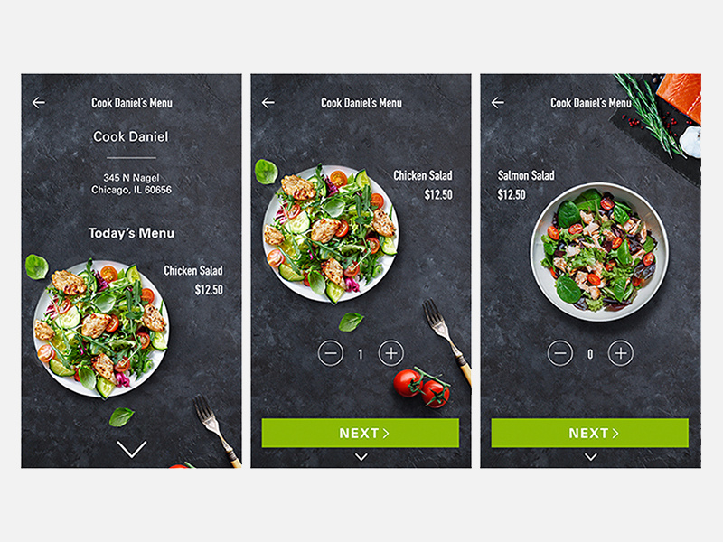 cook by HK Design on Dribbble