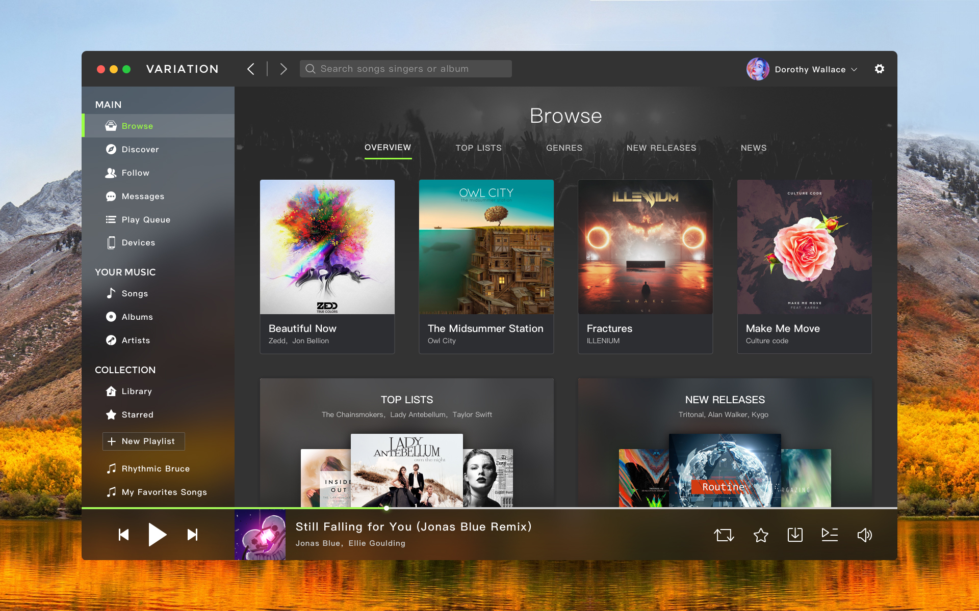 online music player for mac