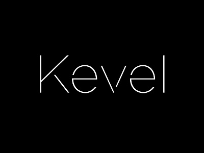 Kevel Logotype logotype