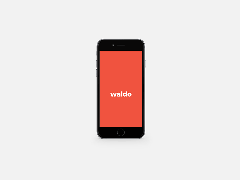 Waldo Loading Animation animation app design logo ui ux