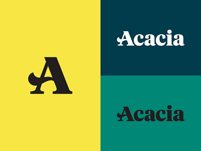 Acacia Fraternity Logo fraternity logotype rebrand serif