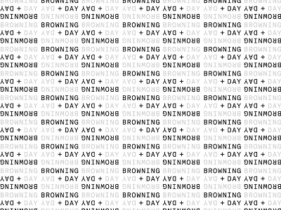 Browning Day Logo Pattern