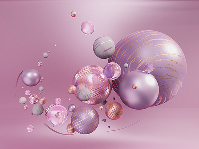 Sphere cinema4d octane pink render sphere