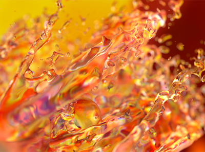 Chromatica c4d cinema4d colors glow maxonc4d particles redshift redshift3d render water xparticles