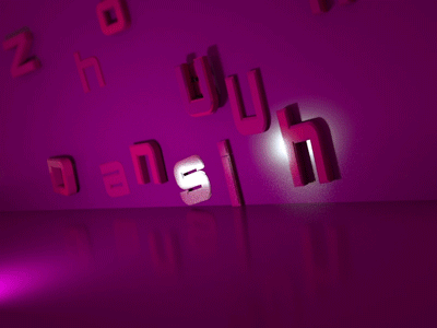 Dribbble Winners animation draft dribble gif glow light loop neon pink white win winners