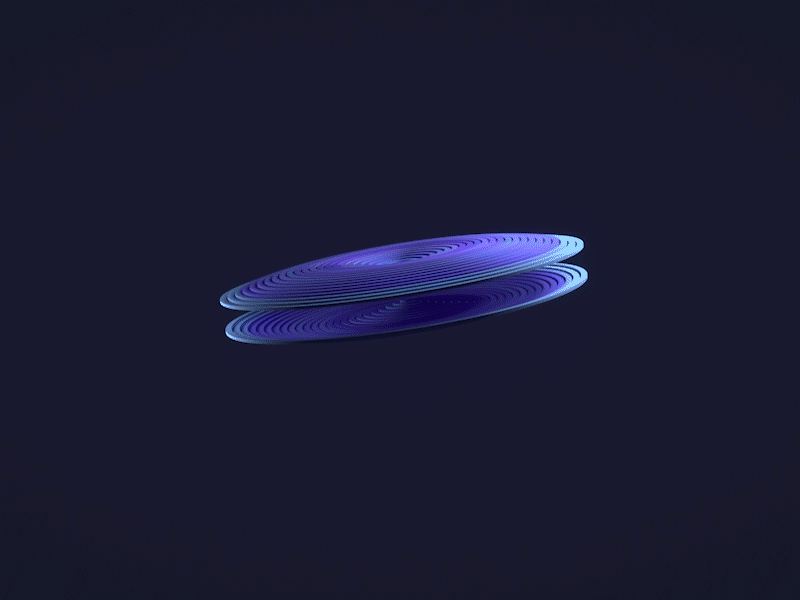 Fly animation c4d cinema4d circles fly gif loop maxonc4d octane pattern render