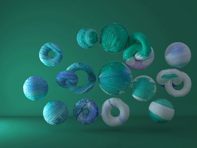 Sorbet animation c4d cinema4d gif loop maxonc4d octane pattern render sorbet sphere
