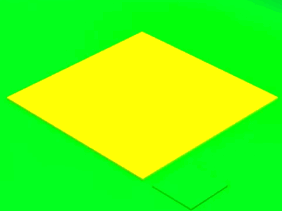 Cube animation c4d cinema4d cube design green motion octane yellow