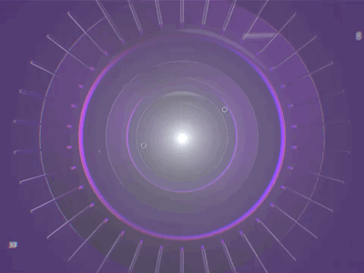 Challenge animation broadcast cinema4d glow infinity loop motion octane purple render tunnel