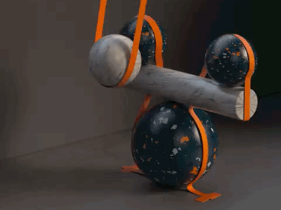 Sphere animation c4d cinema4d desgin gif infinity loop motion octane render