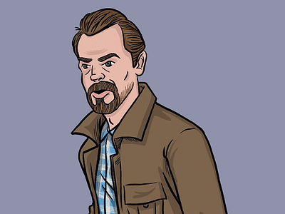 Hopper from Stranger Things