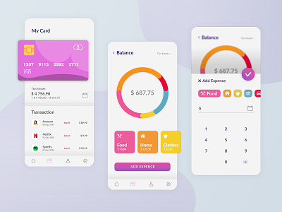 Finance App UI app bank credit card design finance finance app interface interface design mobile mobile app mobile app design mobile design mobile ui ui ui design ux ux design wallet wallet app wallet ui