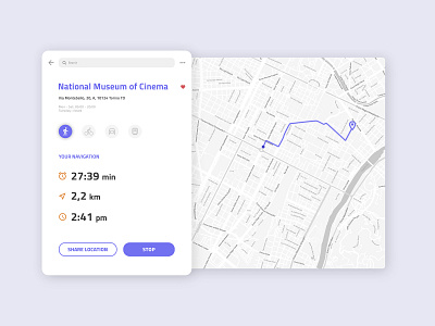 Location Tracker UI