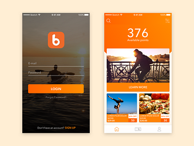 Better Life - Rewards for Students ios mobile ux