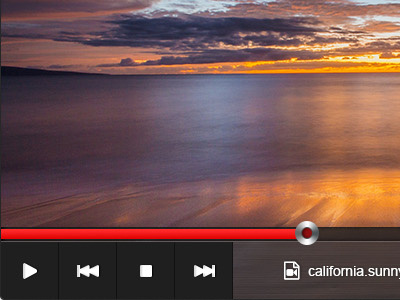 Video Player transparent video player