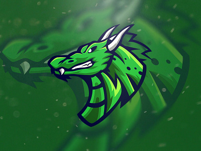 Dragon Esport Logo animal branding character dragon dragon esport dragons esport esportlogo esports esports logo game gaming green logo mascot team team logo