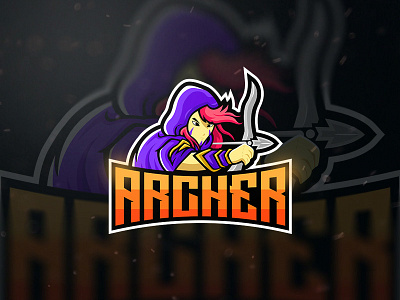 Archer Mascot Esport Logo archer archerlogo esport esport logo esportlogo esports esports logo gaming logo design mascot mascotlogo