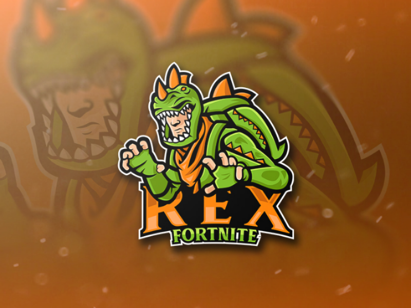 Rex Fortnite Skin Esport Logo By Nicobayu 19 On Dribbble