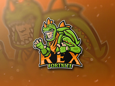 Rex Logo Fortnite Rex Fortnite Skin Esport Logo By Nicobayu 19 On Dribbble