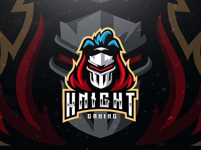 Knight Esport Logo esport esport logo esportlogo esports esports logo gaming illustration knight esport knight logo logo logo design mascot mascot logo team logo
