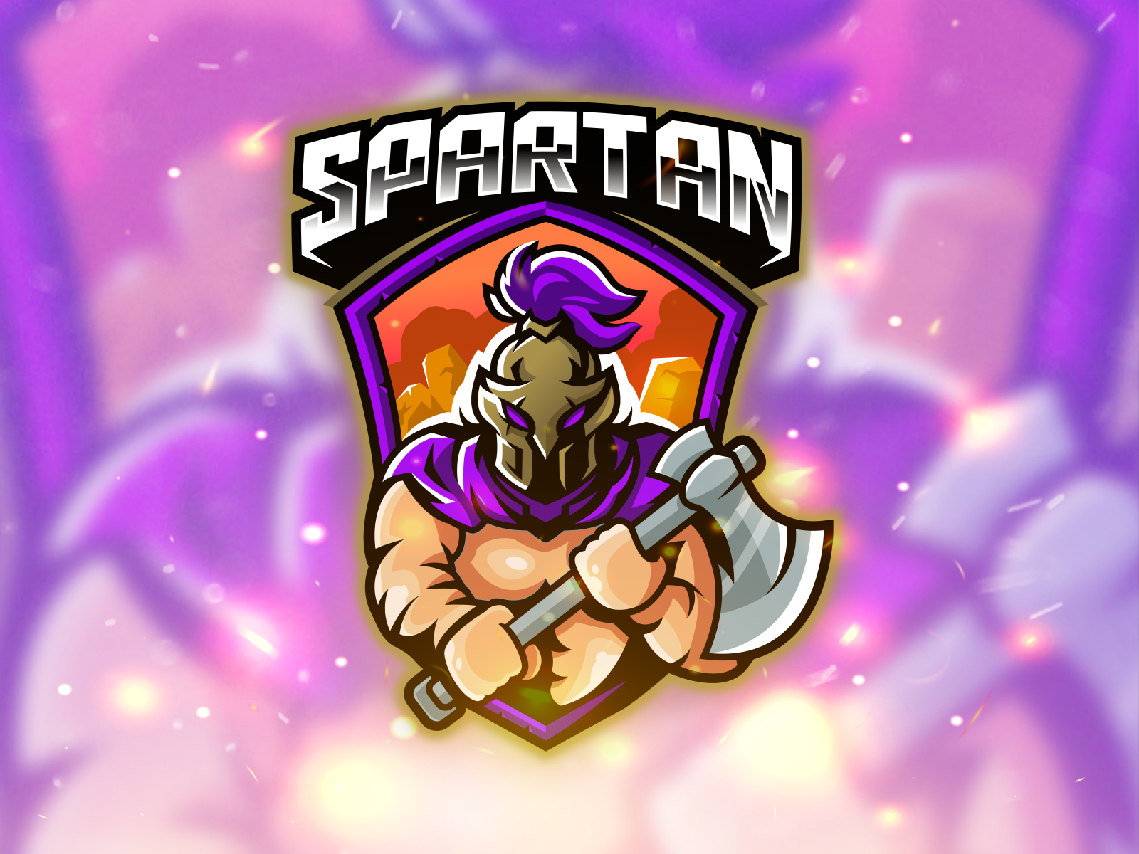 Spartan Esport Logo By Nicobayu On Dribbble