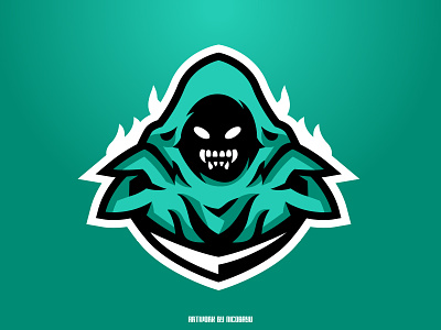 Ghost Mascot Logo by nicobayu_19 on Dribbble