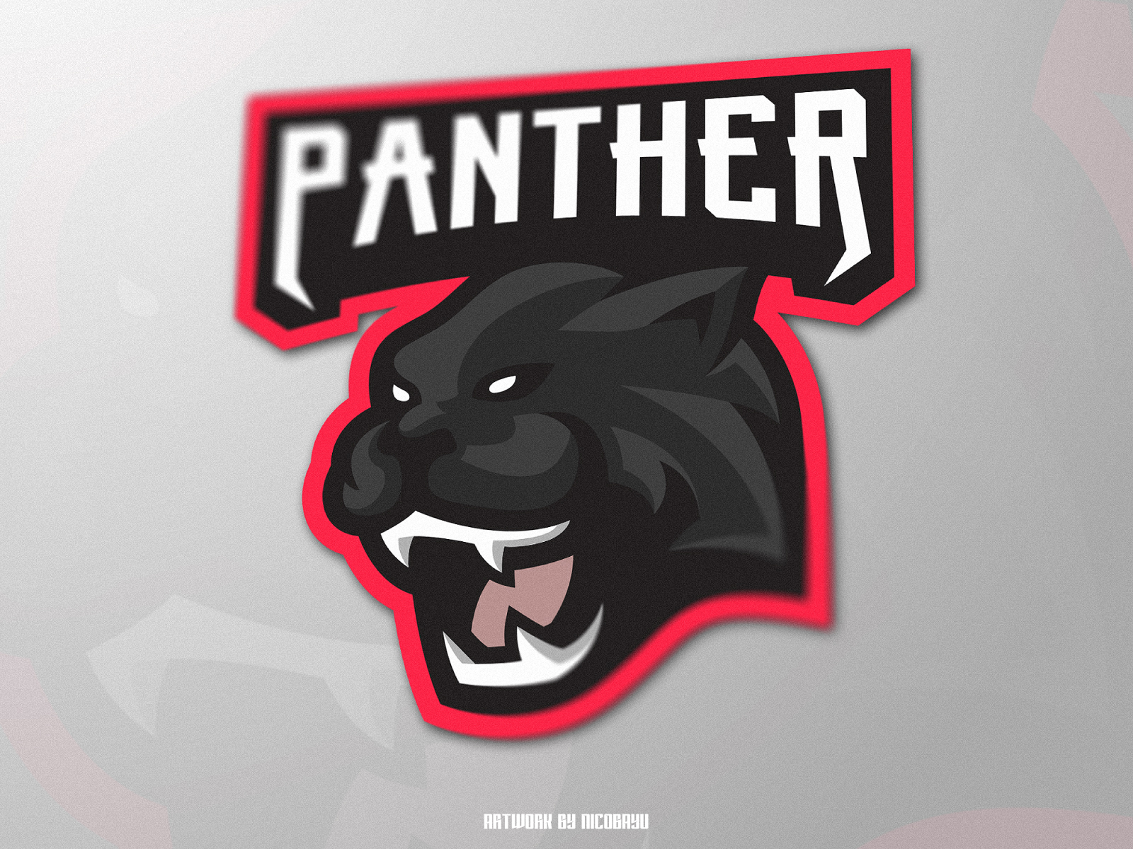 Panther Esport Logo By Nicobayu On Dribbble