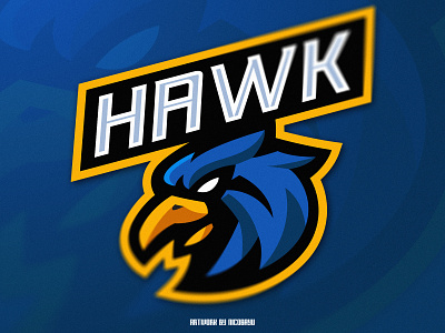 Hawk Esport Logo | Hawk Mascot Logo eagle eagles esports esportslogo falcon flacons hawk hawk esport logo hawks mascotlogo