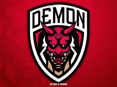 Demon Esport Logo | Demon Mascot Logo