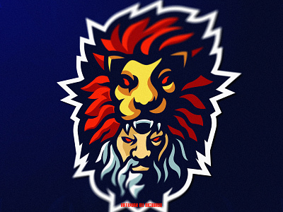 Viking Esports Mascot Logo lion viking viking logo vikings
