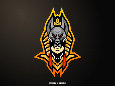 Anubis Esports Mascot Logo