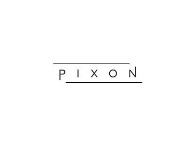 Pixon apartment badge blackandwhite icon line linework logo sign signage tagline word wordmark