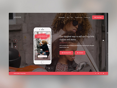 Kiddos Landing Page