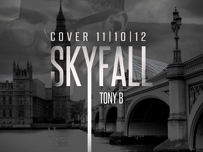 Skyfall adele cover cover art music skyfall tony b