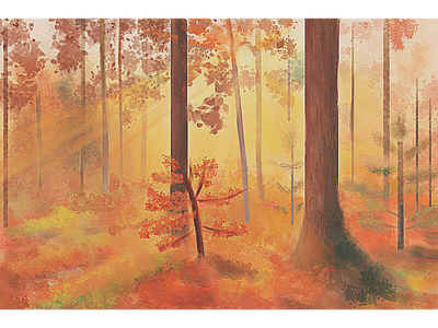 landscape color practice2 color illustraion landscape