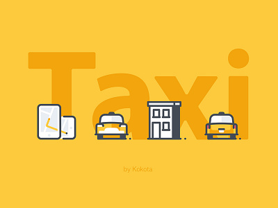 Taxi 44 icons