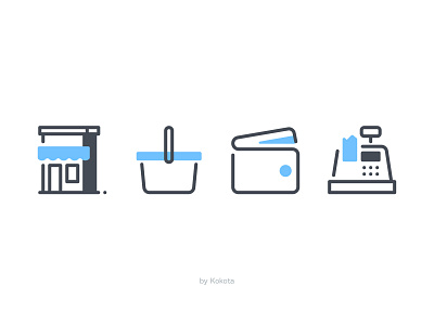 Shop / Payment business finance food truck hand icon icondesign iconpack icons set illustration money app paper bag payment payment method pictogram purse coins shop truck vector wallet