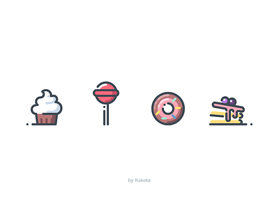 Dessert cafe cake chocolate design dessert dribbble food icon icon a day icon app icondesign icons pack icons set illustration pictogram sweet tasty vector