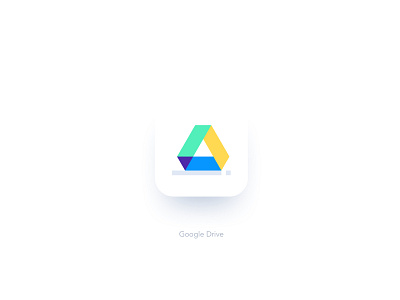 Google drive app branding design dribbble google drive icon icon a day icon app icondesign icons icons pack icons set illustration logo pictogram seo service ui ux vector