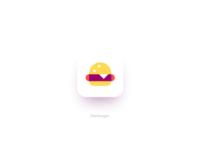 Hamburger branding burger design dribbble fast food food hamburger icon icon a day icon app icondesign icons icons pack icons set illustration logo pictogram service ui vector