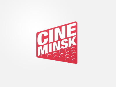 CineMinsk logo application design ios iphone logo